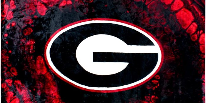 1025x1500 Amazon.com: Georgia Bulldogs Sublimated Soft Throw Blanket, 42