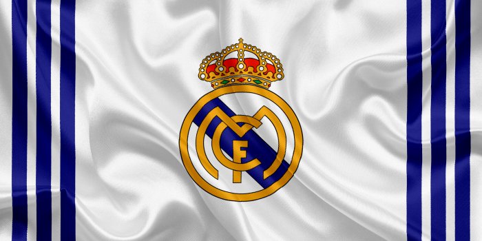 2560x1600 Real Madrid Logo in flag Wallpaper 2k Quad HD ID:3939