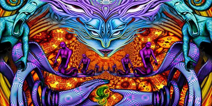 1280x720 acid wallpaper,psychedelic art,art,fictional character,illustration,visual  arts (#132780) - WallpaperUse
