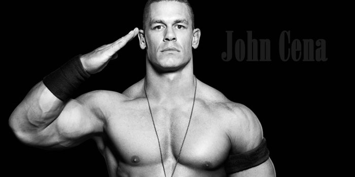 1920x1200 Download John Cena In Black And White Wallpaper | Wallpapers.com
