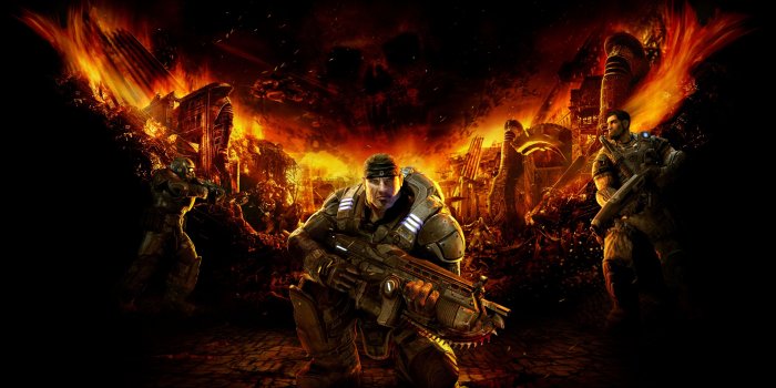 3554x1999 Gears of War 1 Wallpapers - Top Free Gears of War 1 Backgrounds -  WallpaperAccess