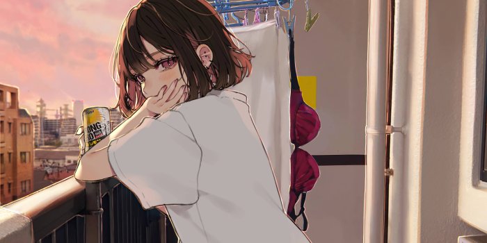 3840x2160 Anime Girl Chilling At Balcony 4k, HD Anime, 4k Wallpapers, Images,  Backgrounds, Photos and Pictures