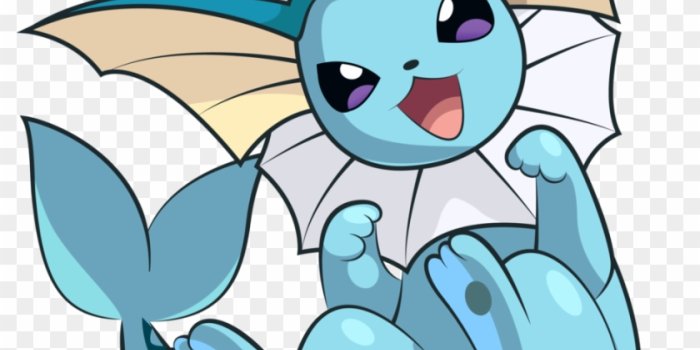 840x1146 Pokemon Conquest Vaporeon - Free Transparent PNG Clipart Images Download