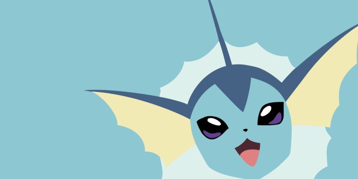 1600x1200 134 Vaporeon | PokéWalls