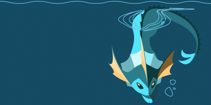 4000x2250 Vaporeon Wallpaper (shiny version linked) : r/MinimalWallpaper