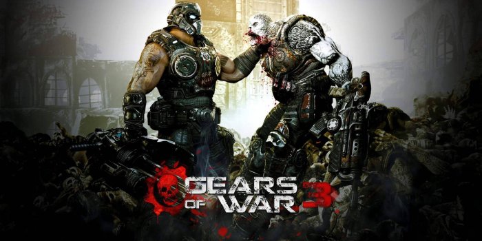 1920x1200 Download Gears Of War 3 Game Battle Wallpaper | Wallpapers.com
