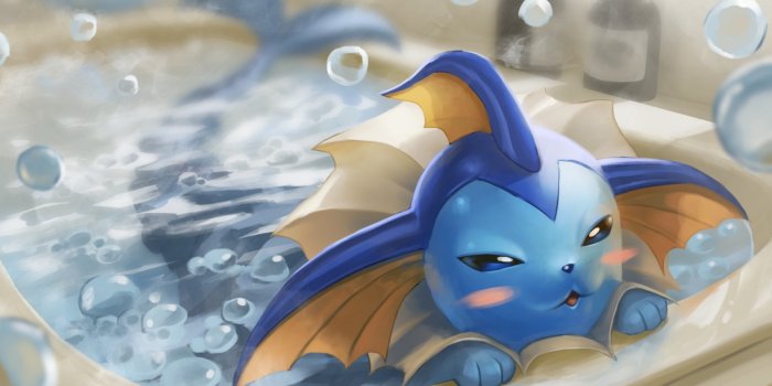 1920x1080 Download 600x1024 Vaporeon, Pokemon, Cute, Water, Bathtub Wallpapers for  Samsung Galaxy Tab 2,Samsung Galaxy Tab,Amazon Kindle Fire 1st Gen