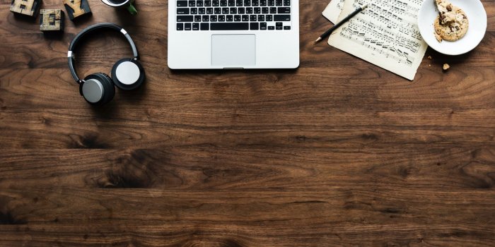 1332x850 Wallpaper Music, Coffee, Cookie, Desk, Laptop images for desktop, section  hi-tech - download