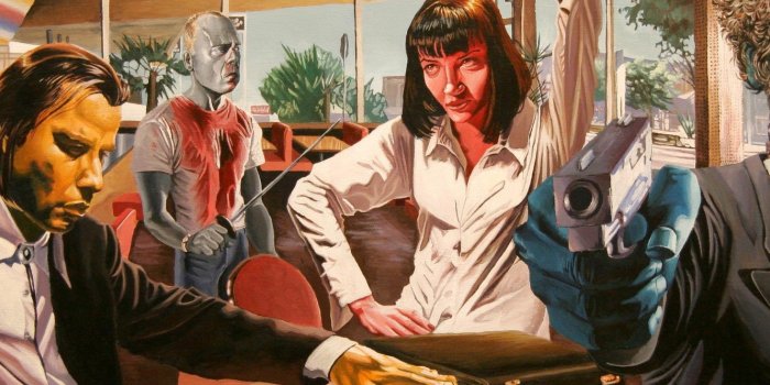 1332x850 Wallpaper characters, Tarantino, Pulp fiction, Pulp Fiction, Mia Wallace,  Jules Winnfield, Vincent Vega, easy addiction, Butch Coolidge images for  desktop, section фильмы - download