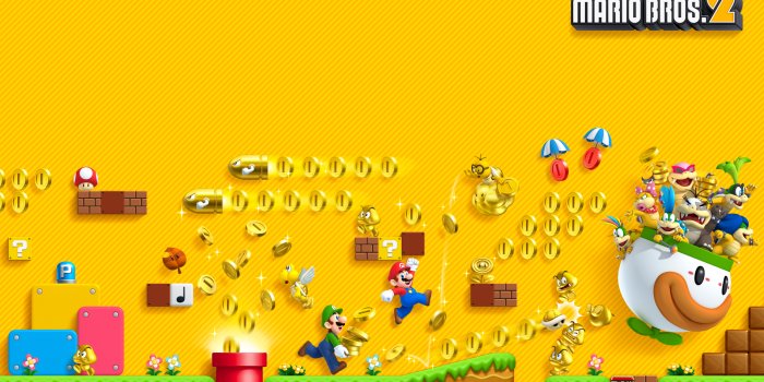 1920x1200 New Super Mario Bros 2 Artwork Wallpaper