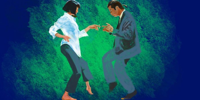 2560x1440 Pulp Fiction Dance Wallpapers