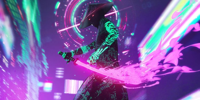 1920x1080 Download Cool Colorful Samurai Wallpaper | Wallpapers.com