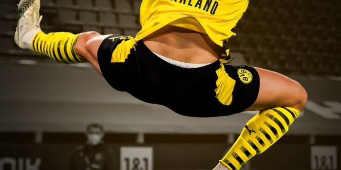 1024x1280 Desktop Haaland Dortmund Wallpaper - EnWallpaper