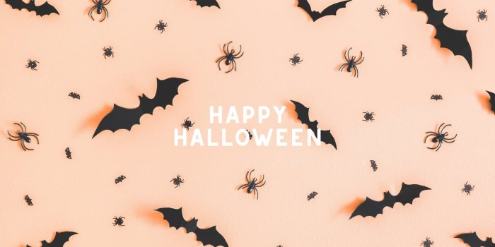 1600x900 Free customizable Halloween desktop wallpaper templates | Canva