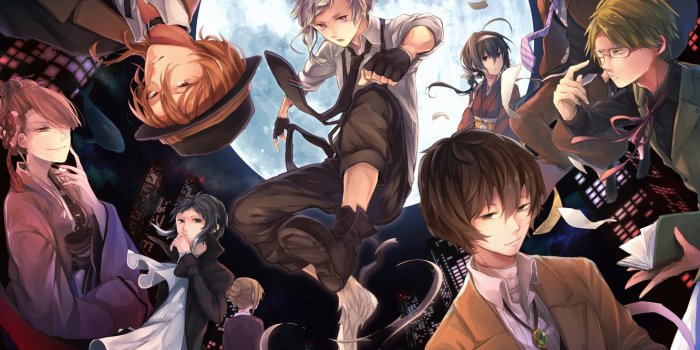1332x850 Wallpaper anime, art, characters, Bungou Stray Dogs images for desktop,  section прочее - download