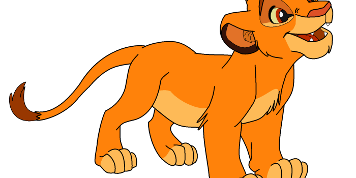 2000x1407 cartoon lion cub png - Clip Art Library