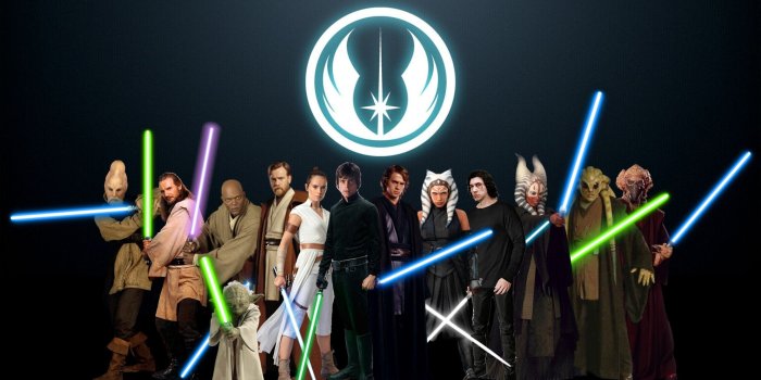 1986x1117 Jedi Wallpaper I made using various official (and unofficial) art :  r/StarWarsCantina