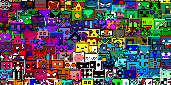 3840x2160 This is my computer's wallpaper... Idk where I found it on the internet but  it looks pretty cool. ¯\_(ツ)_/¯ : r/geometrydash