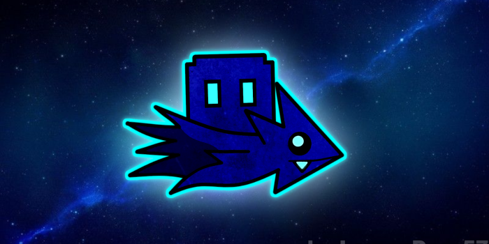 1920x1080 This is a wallpaper made by me. It has my Geometry Dash icon in it with a  space background! | Fondos de pantalla, Geometrico, Portadas