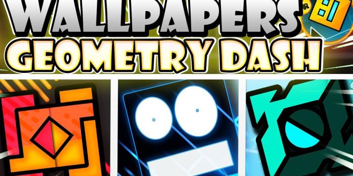 1280x720 DOWNLOAD THESE GEOMETRY DASH WALLPAPERS FOR PC AND MOBILE!