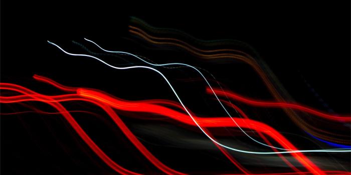 2732x2732 red white light streaks 5k iPad Air Wallpapers Free Download