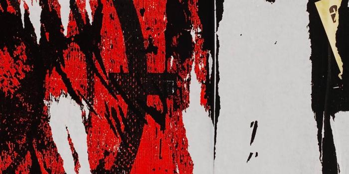 1284x2778 black white and red abstract painting iPhone Wallpapers Free Download