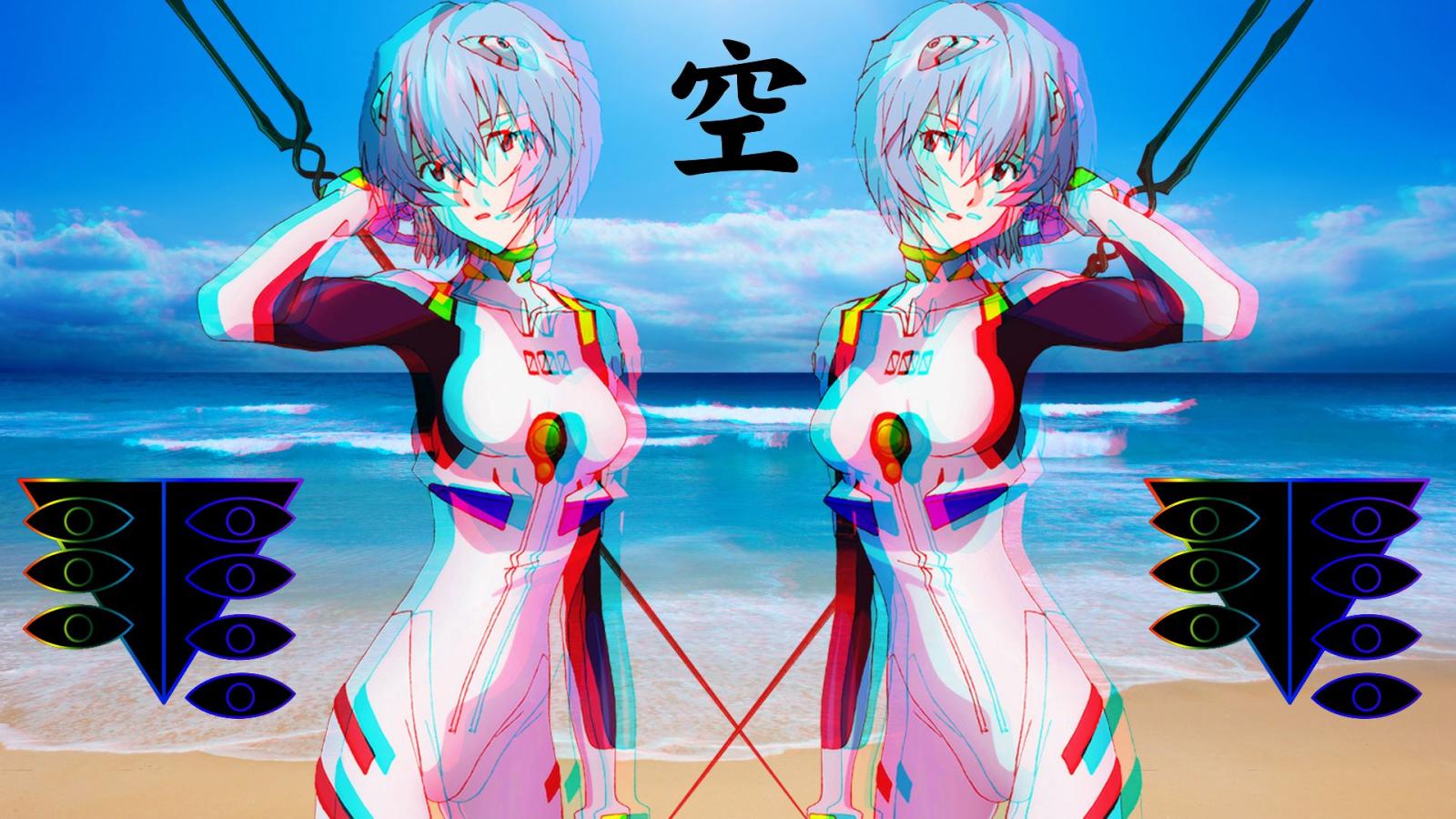 1920x1080 Anime Vaporwave HD Wallpaper | 1920x1080 | ID:57105