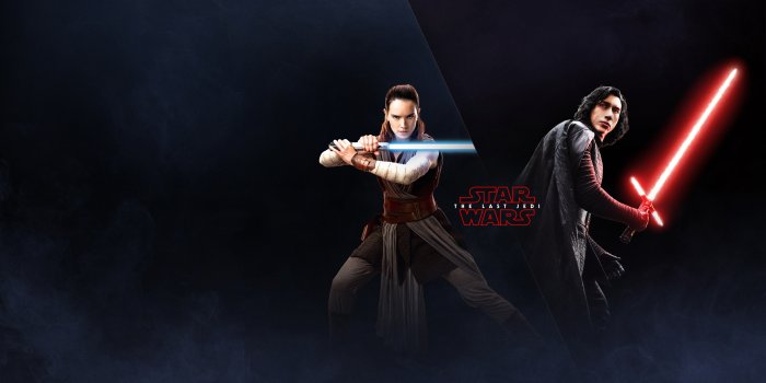 3840x2160 The Last Jedi Wallpaper 'Rey and Kylo' | Geek Carl