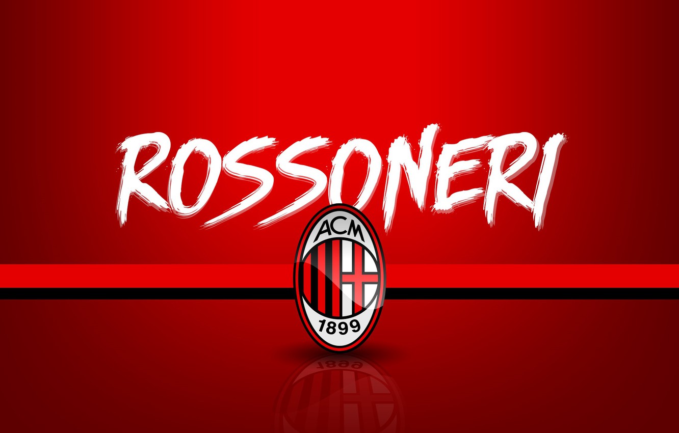 1332x850 Wallpaper wallpaper, sport, logo, football, Serie A, AC Milan, Rossoneri  images for desktop, section спорт - download