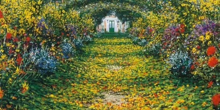 1600x900 Monet Garden Wallpapers - Top Free Monet Garden Backgrounds -  WallpaperAccess