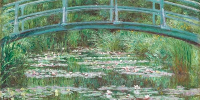 1650x1070 Monet Lily Pond Painting Art Wallpaper Mural | Hovia