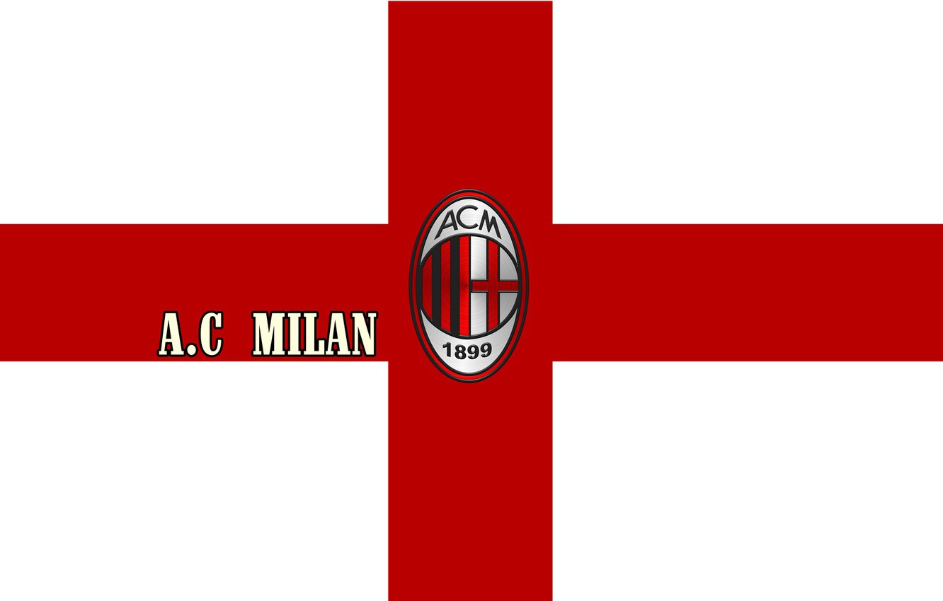 1332x850 Wallpaper wallpaper, sport, logo, football, AC Milan images for desktop,  section спорт - download