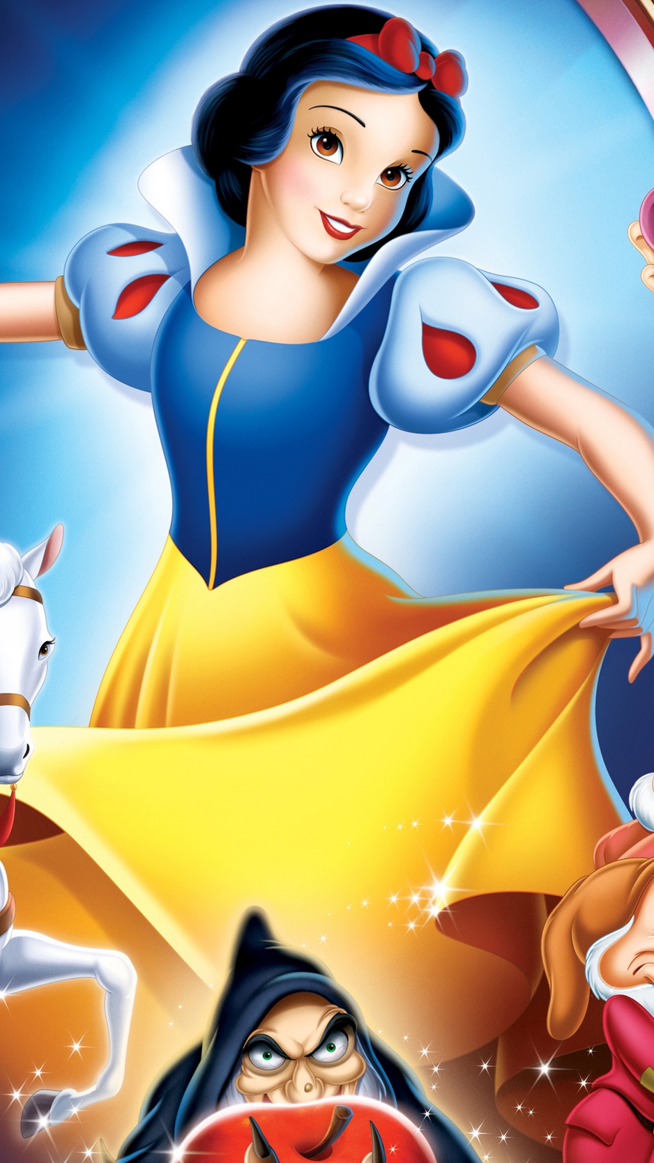 938x1668 Wallpaper Snow White And The Seven Dwarfs, William - Snow White Wallpapers  For Iphone 7 - 938x1668 Wallpaper - teahub.io