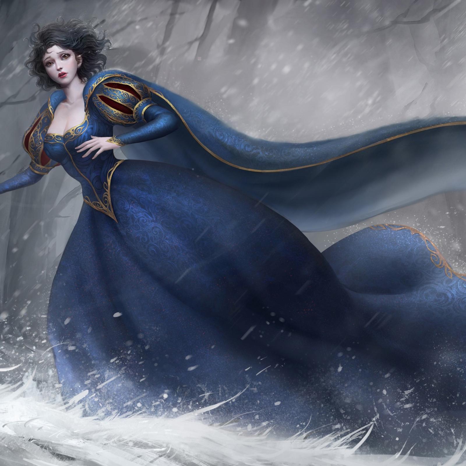 2048x2048 Wallpaper 4k Snow White Artwork 4K Wallpaper