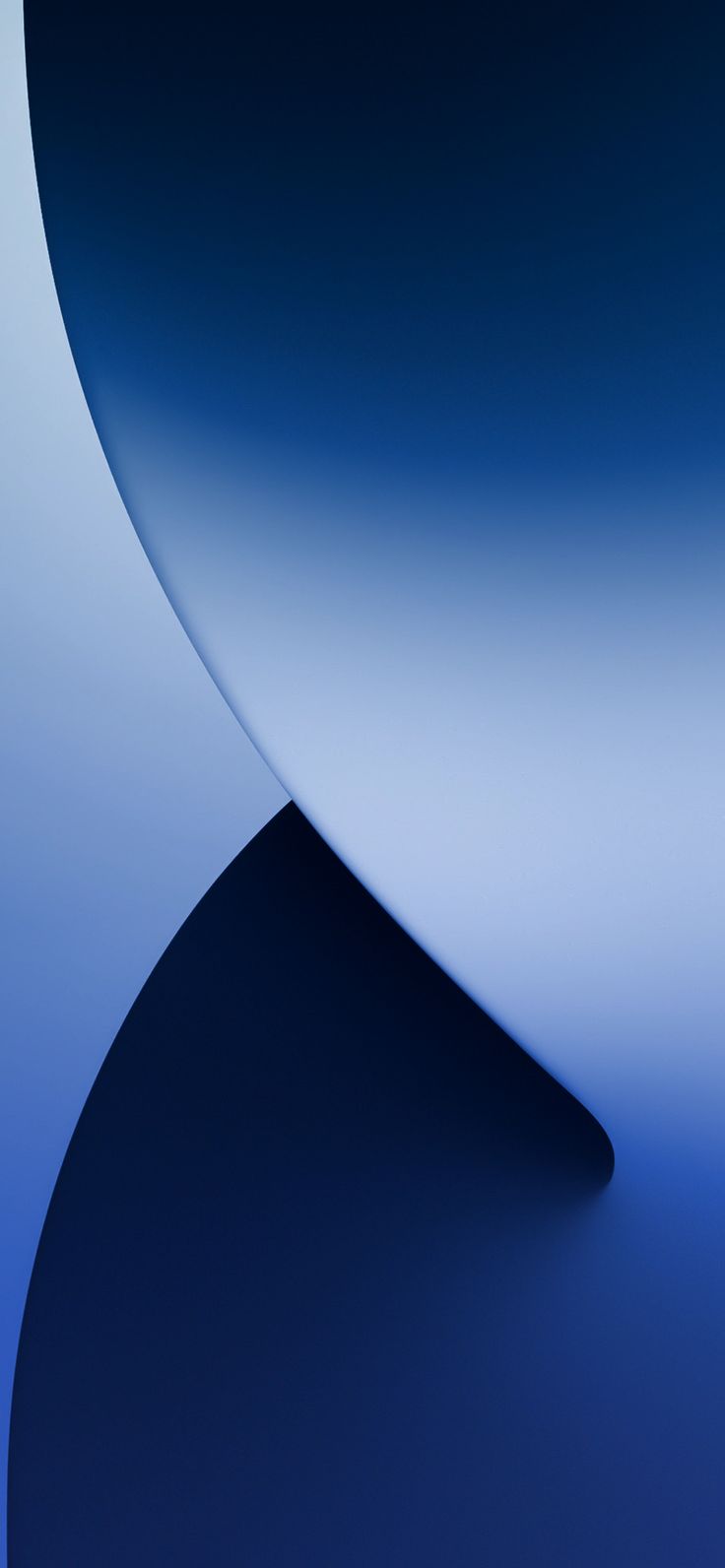 736x1592 iOS14 (Midnight Blue) | Original iphone wallpaper, Iphone wallpaper  landscape, Abstract iphone wallpaper