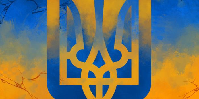 1183x2560 Ukraine State Emblem Wallpapers - Ukrainian Tryzub Symbol Wallpaper