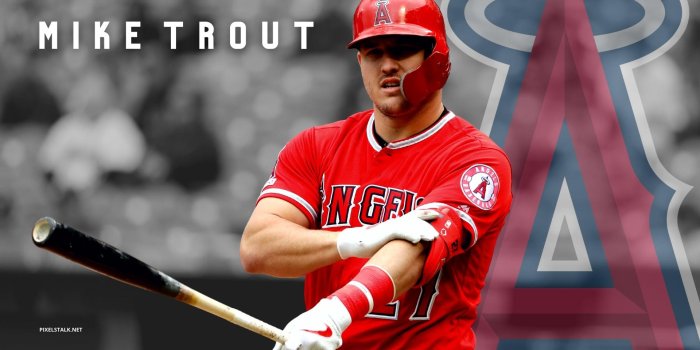 1920x1080 Mike Trout Wallpapers HD - PixelsTalk.Net