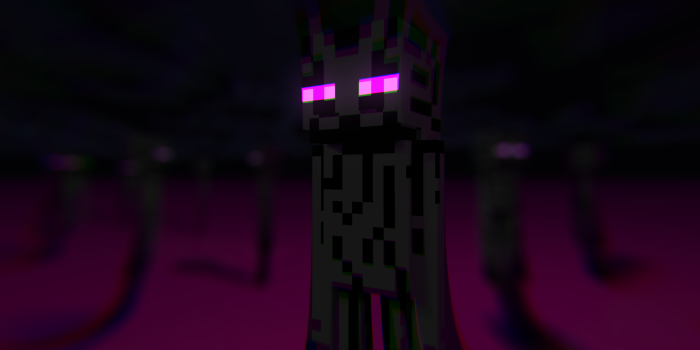 2560x1080 Enderman - Wallpapers and art - Mine-imator forums