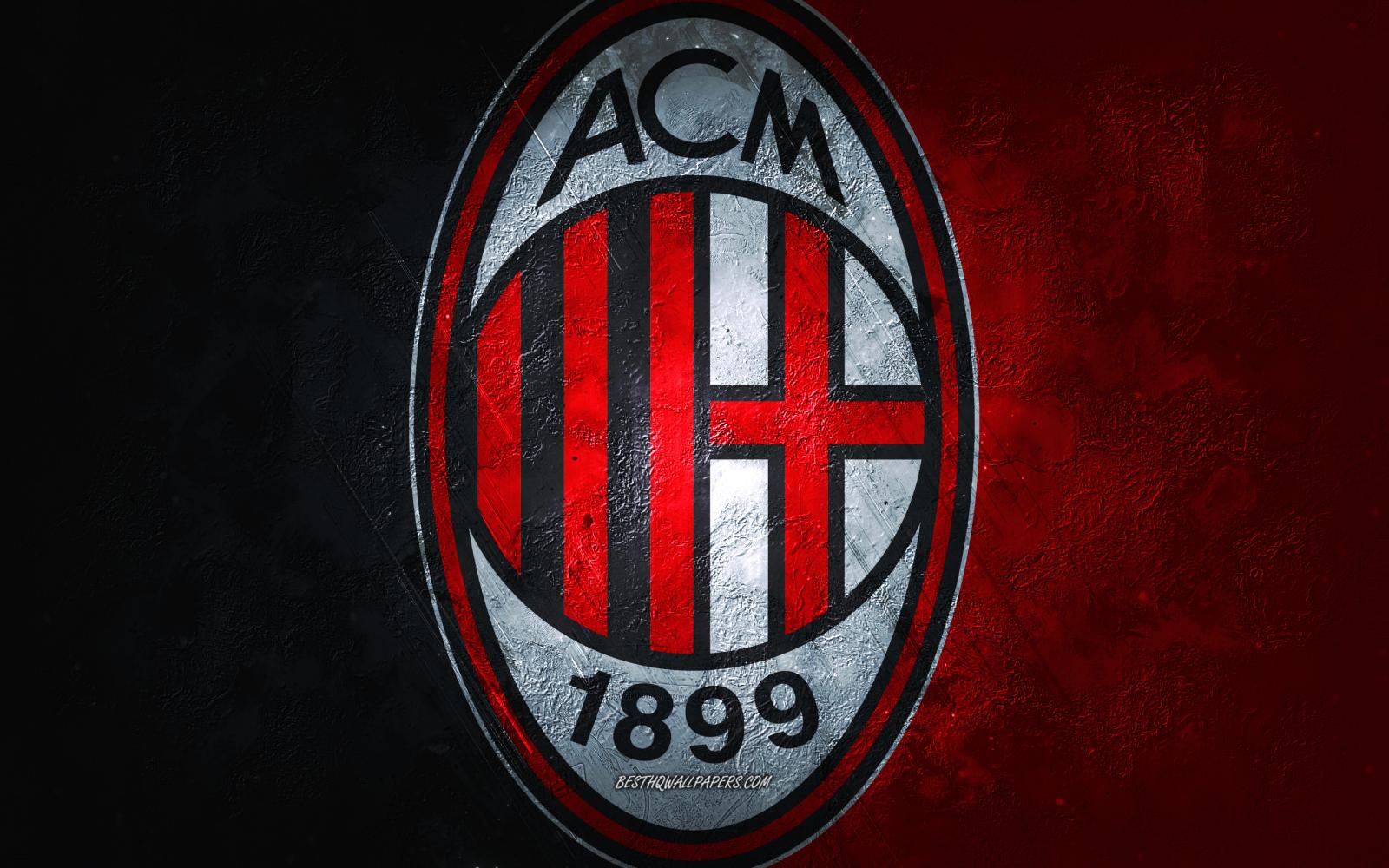 2880x1800 Download wallpapers AC Milan, Italian football team, red background, AC  Milan logo, grunge art, Serie A, football, Italy, AC Milan emblem for  desktop with resolution 2880x1800. High Quality HD pictures wallpapers