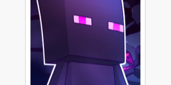 1000x1000 Minecraft Enderman!