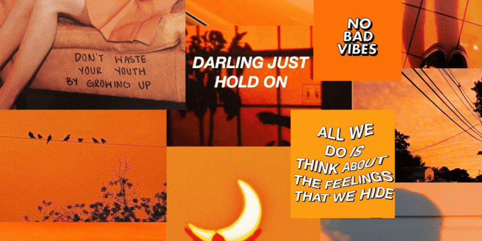 1242x2208 Pastel Orange Aesthetic Wallpapers