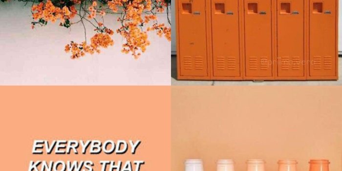 1080x1920 iPhone Orange Aesthetic Wallpaper - PixelsTalk.Net