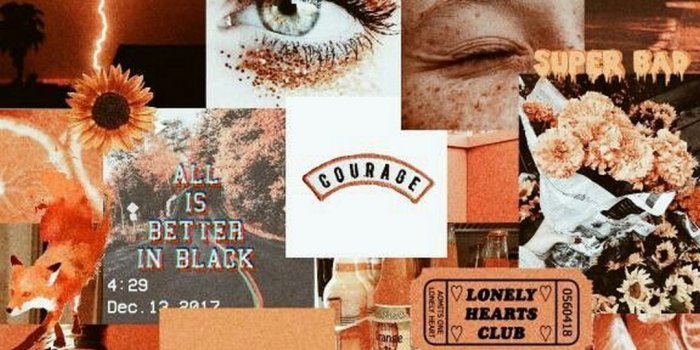 1080x1920 Orange Aesthetic Phone 8 Wallpaper - 2022 Phone Wallpaper HD