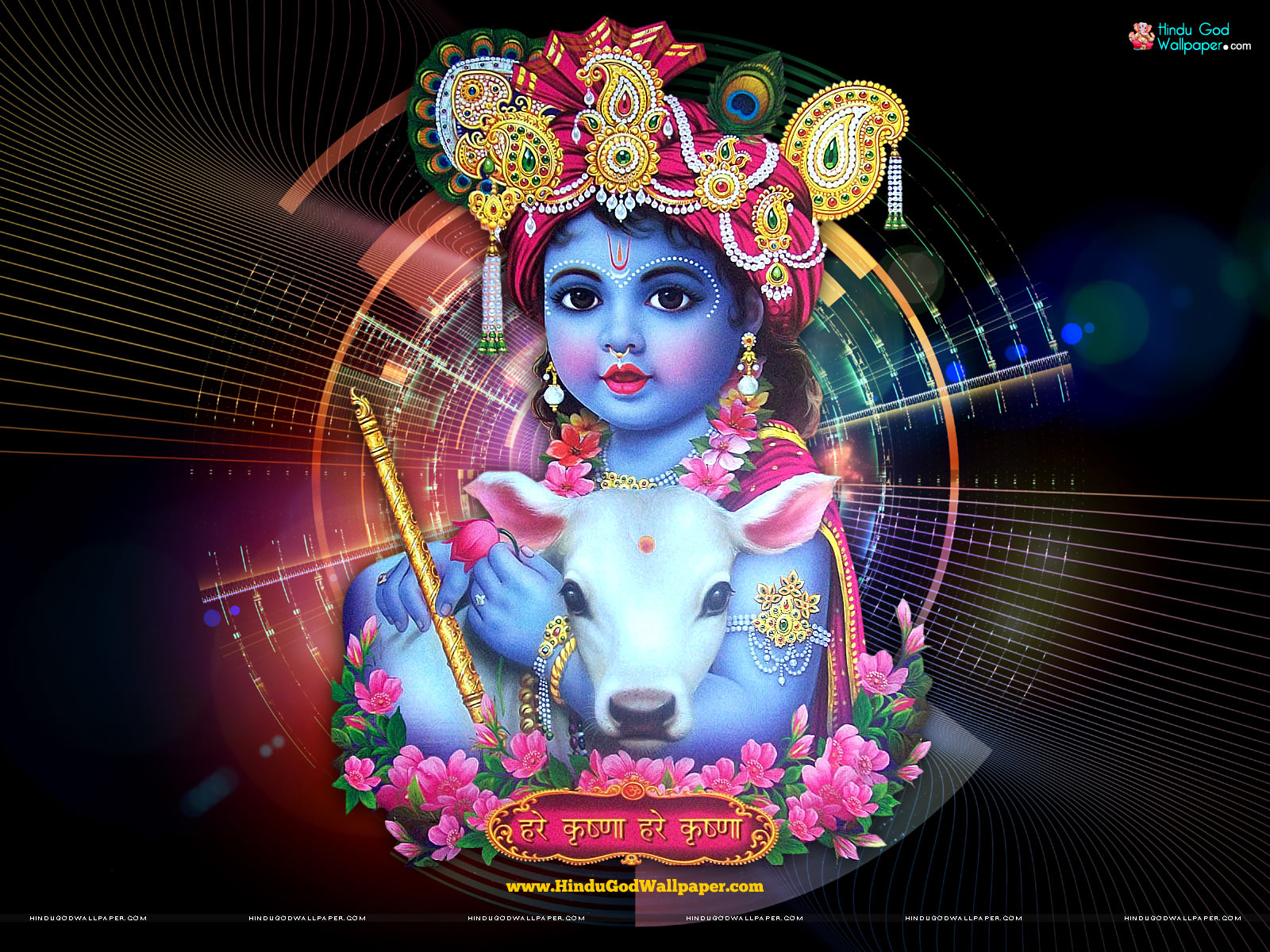 1600x1200 Lord Krishna Childhood HD Wallpapers Free Download