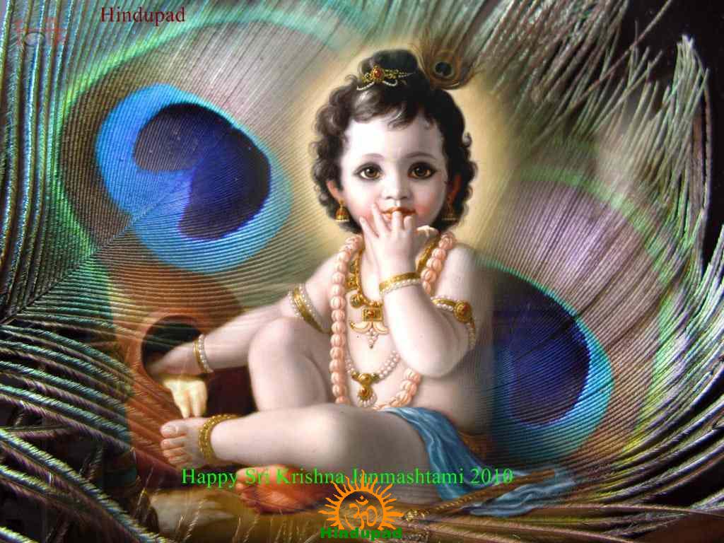 1024x768 Sri Krishna Janmashtami Wallpapers – Download Lord Krishna Wallpaper images  | HinduPad