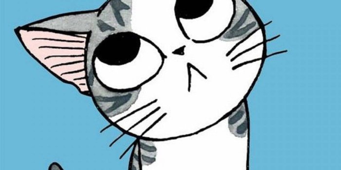 1080x1920 Download Gray Striped Cartoon Cat Wallpaper | Wallpapers.com