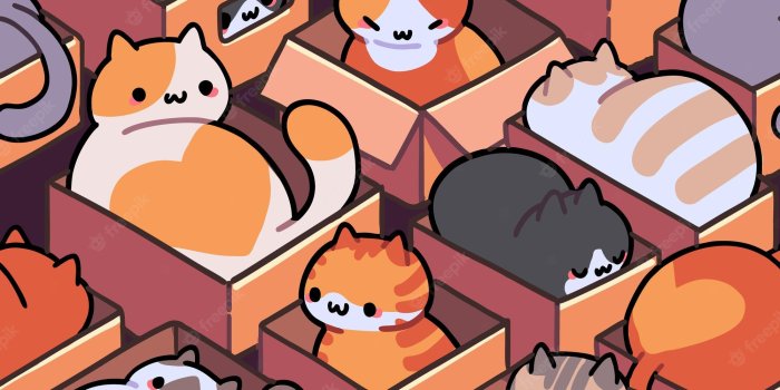 2000x2000 Premium Vector | Seamless cat pattern cartoon animals background ideal for  fabric wallpaper