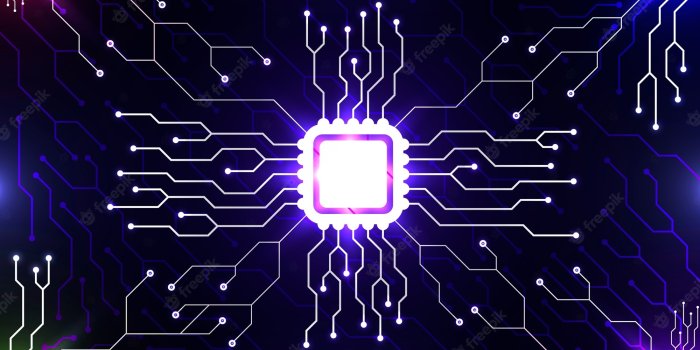 2000x1333 Premium Vector | Circuit board wallpaper neon style