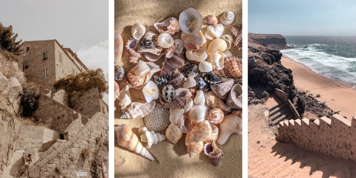 1440x648 Beige Aesthetic Wallpaper Backgrounds For iPhone - Glory of the Snow