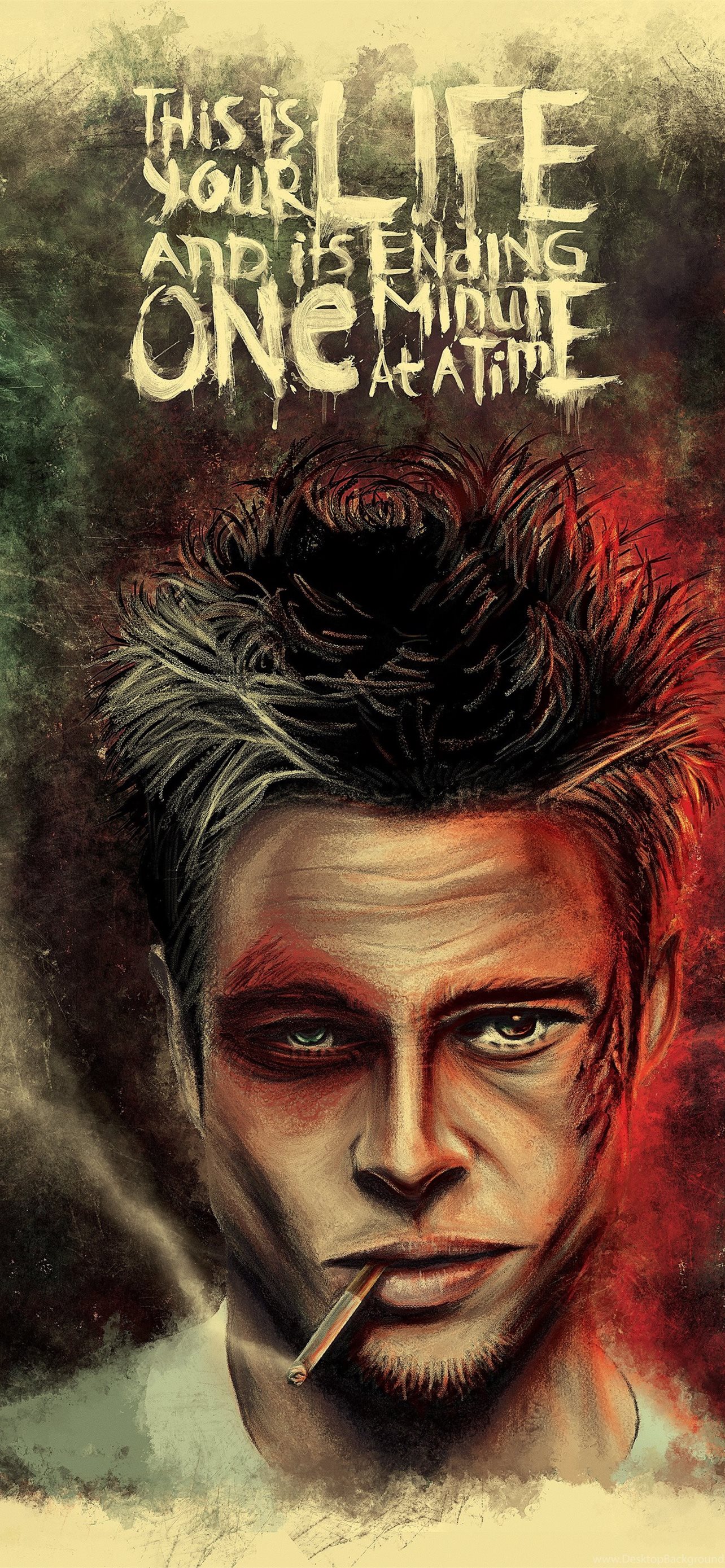 1284x2778 fight club iPhone Wallpapers Free Download